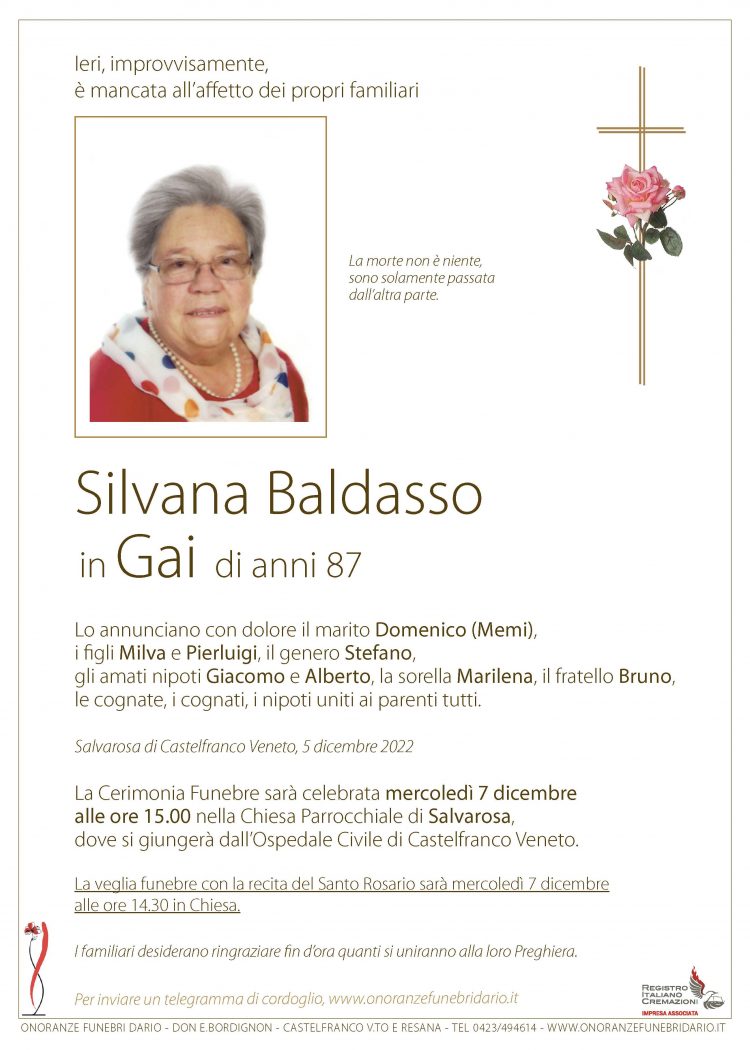 Silvana Baldasso in Gai