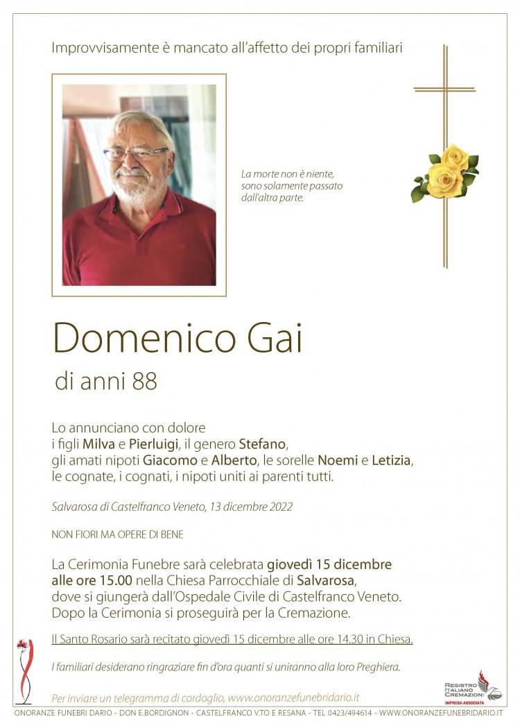 Domenico Gai