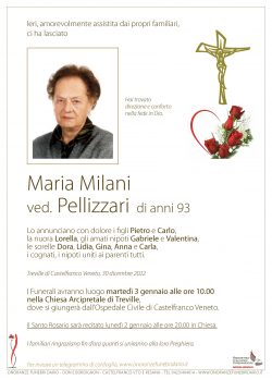 Maria Milani ved. Pellizzari