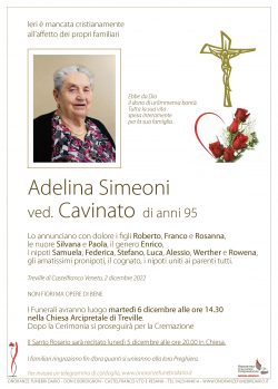 Adelina Simeoni ved. Cavinato