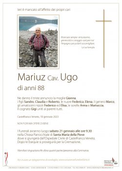 Mariuz Cav. Ugo