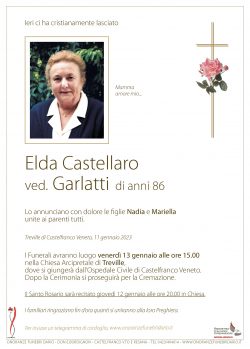 Elda Castellaro ved. Garlatti