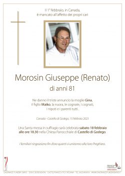 Morosin Giuseppe (Renato)