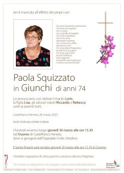 Paola Squizzato in Giunchi