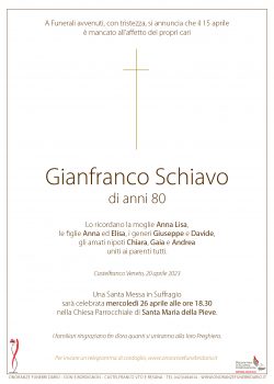 Gianfranco Schiavo