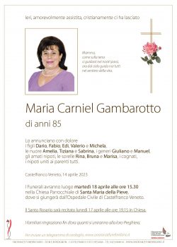 Maria Carniel Gambarotto