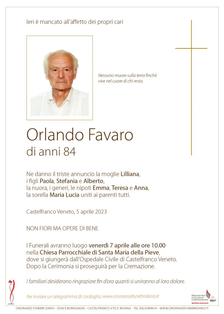 Orlando Favaro
