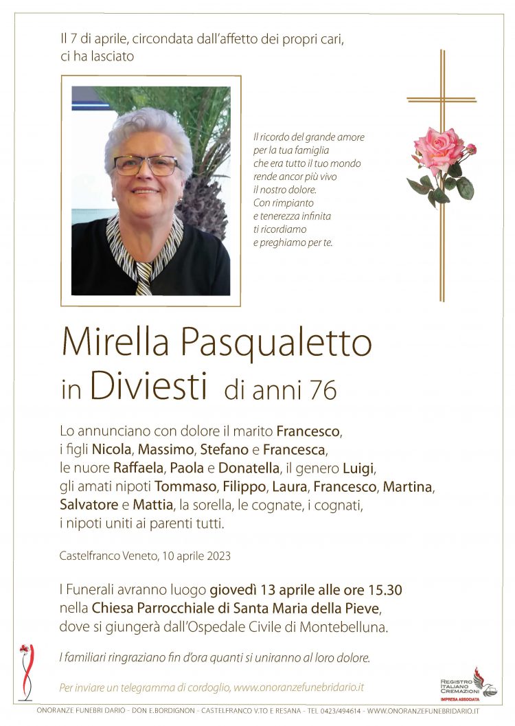 Mirella Pasqualetto in Diviesti