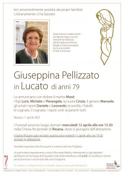 Giuseppina Pellizzato in Lucato