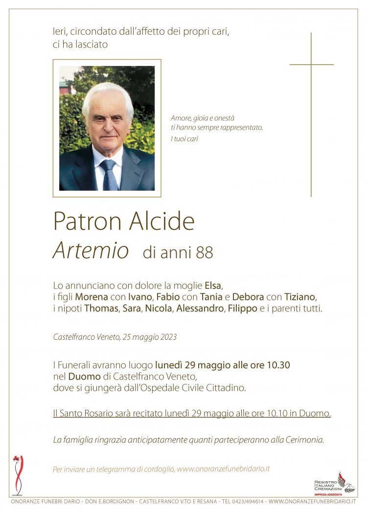 Patron Alcide (Artemio)