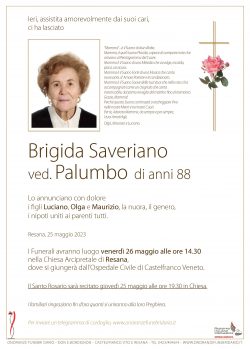 Brigida Saveriano ved. Palumbo