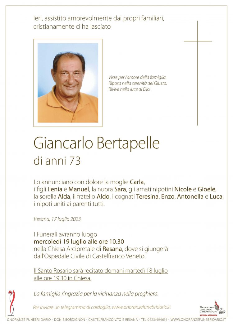 Giancarlo Bertapelle