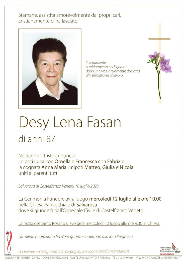 Desy Lena Fasan