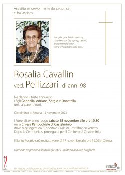 Rosalia Cavallin ved. Pellizzari