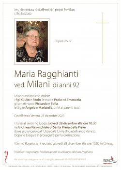 Maria Ragghianti ved. Milani