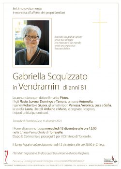 Gabriella Scquizzato in Vendramin