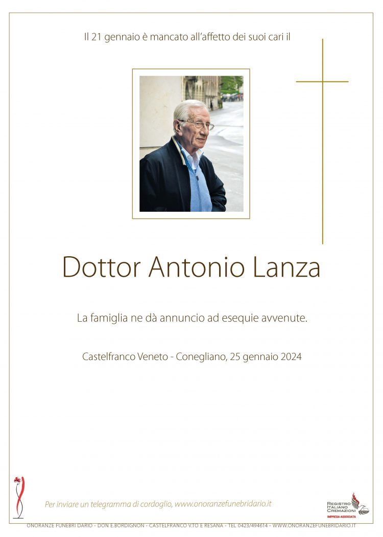 Dottor Antonio Lanza