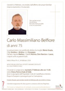 Carlo Massimiliano Belfiore