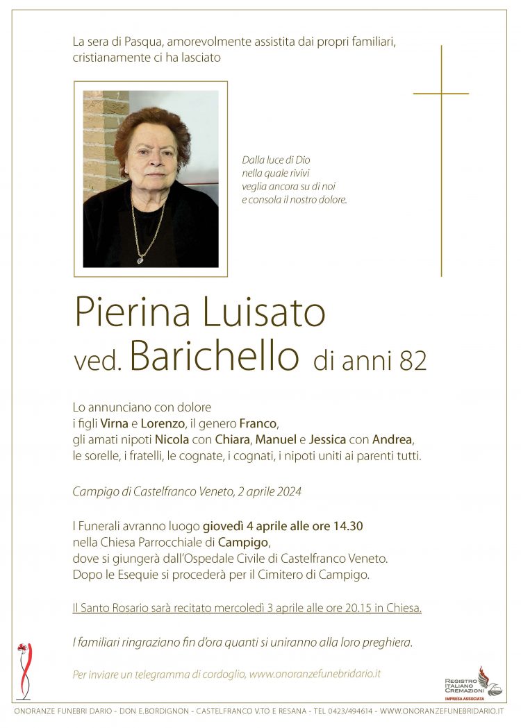 Pierina Luisato ved. Barichello