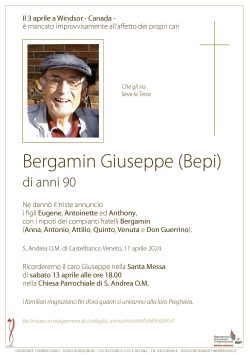 Bergamin Giuseppe (Bepi)