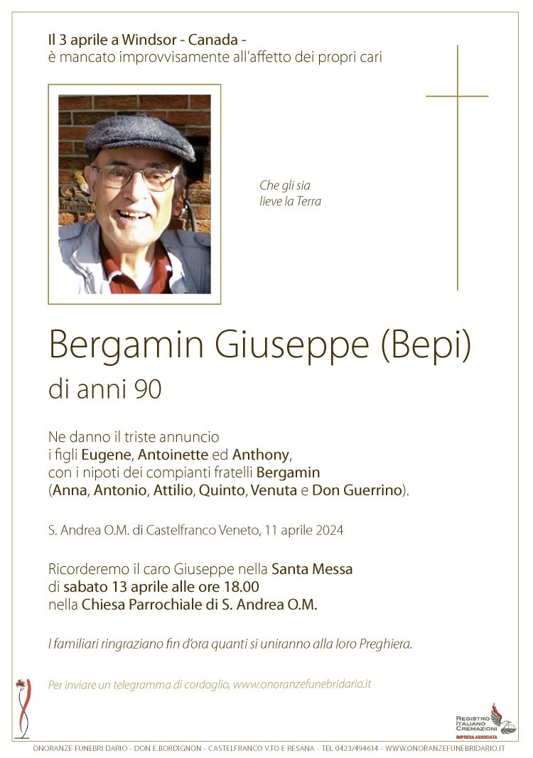 Bergamin Giuseppe (Bepi)