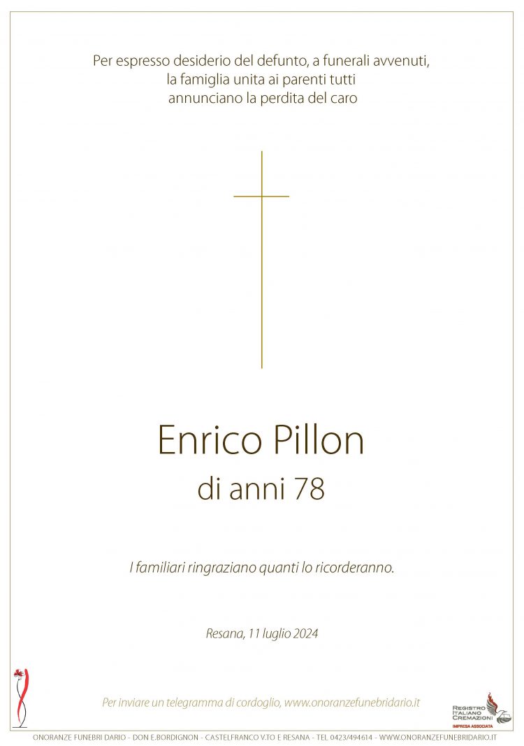 Enrico Pillon