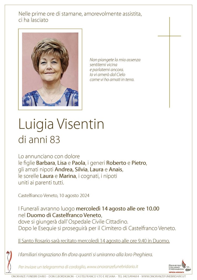 Visentin Luigia