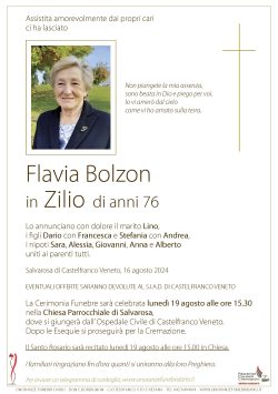 Flavia Bolzon in Zilio