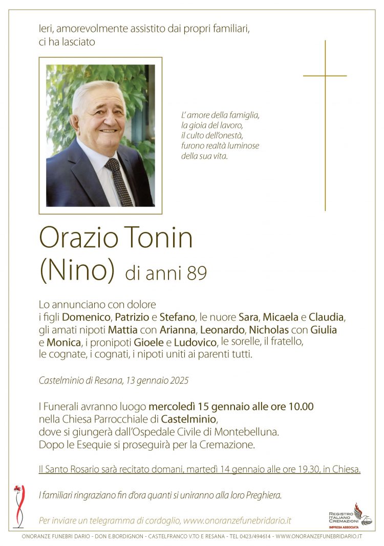 Orazio Tonin (Nino)