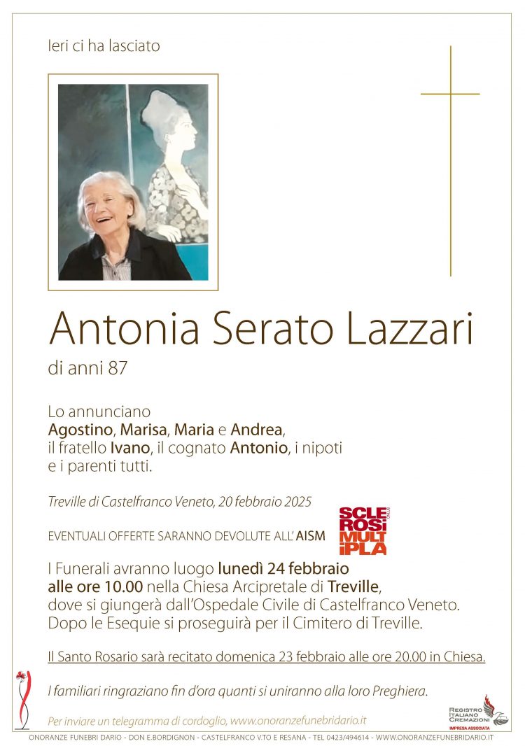 Antonia Serato Lazzari