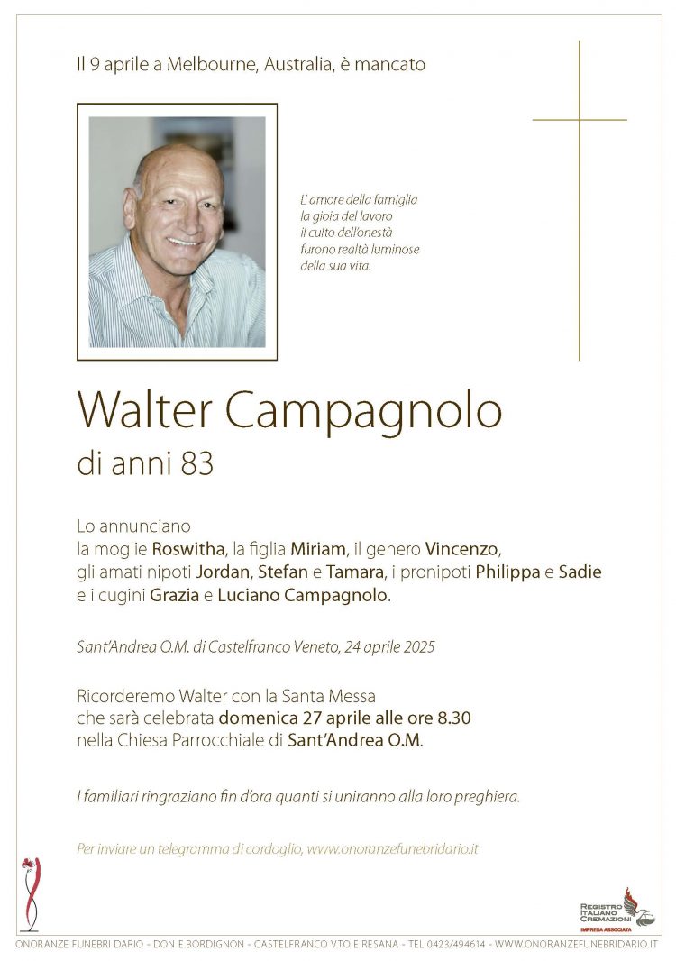 Walter Campagnolo