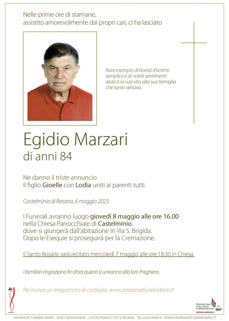 Egidio Marzari