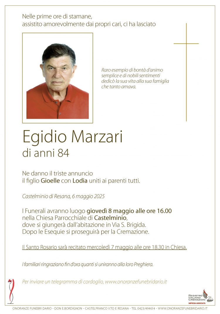 Egidio Marzari