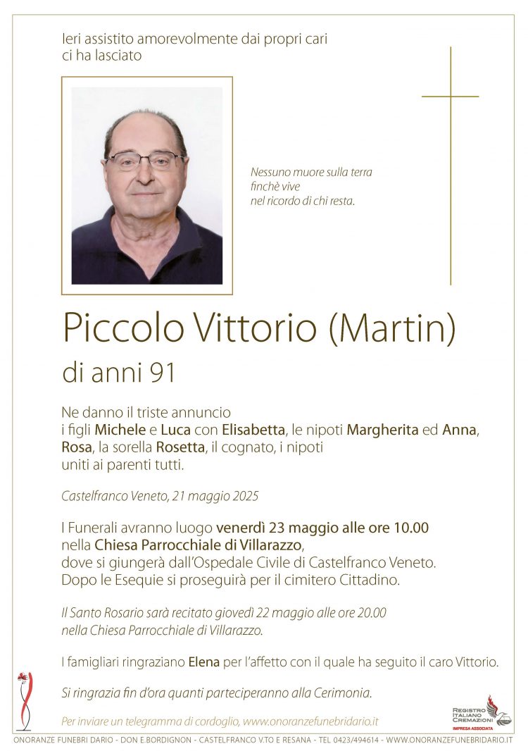 Piccolo Vittorio – Martin