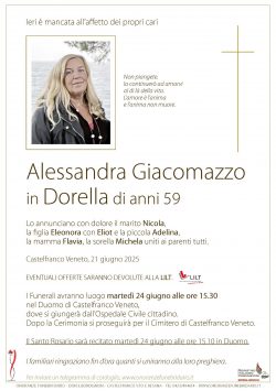 Alessandra Giacomazzo in Dorella