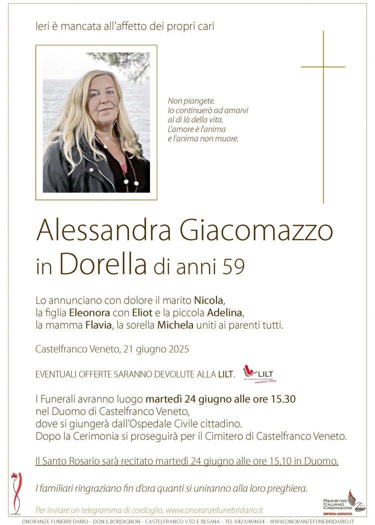 Alessandra Giacomazzo in Dorella