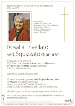 Rosalia Trivellato ved. Squizzato