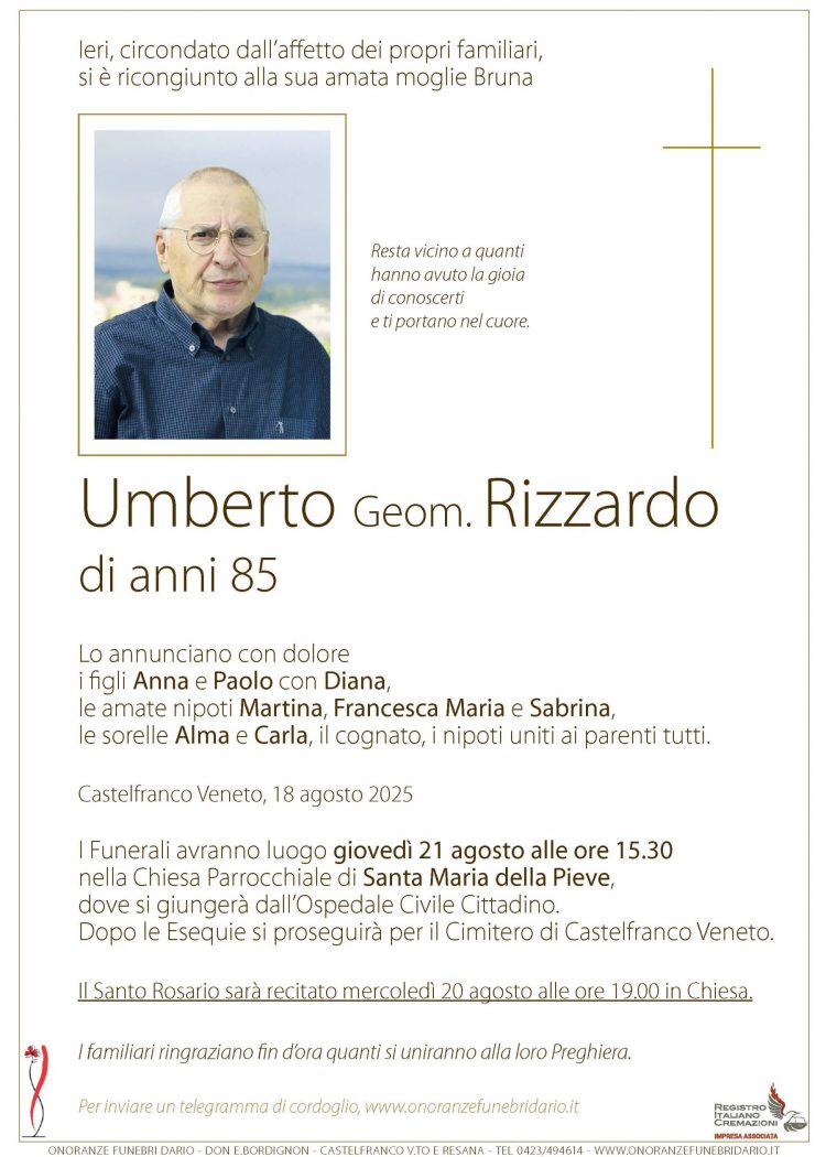 Umberto Geom. Rizzardo
