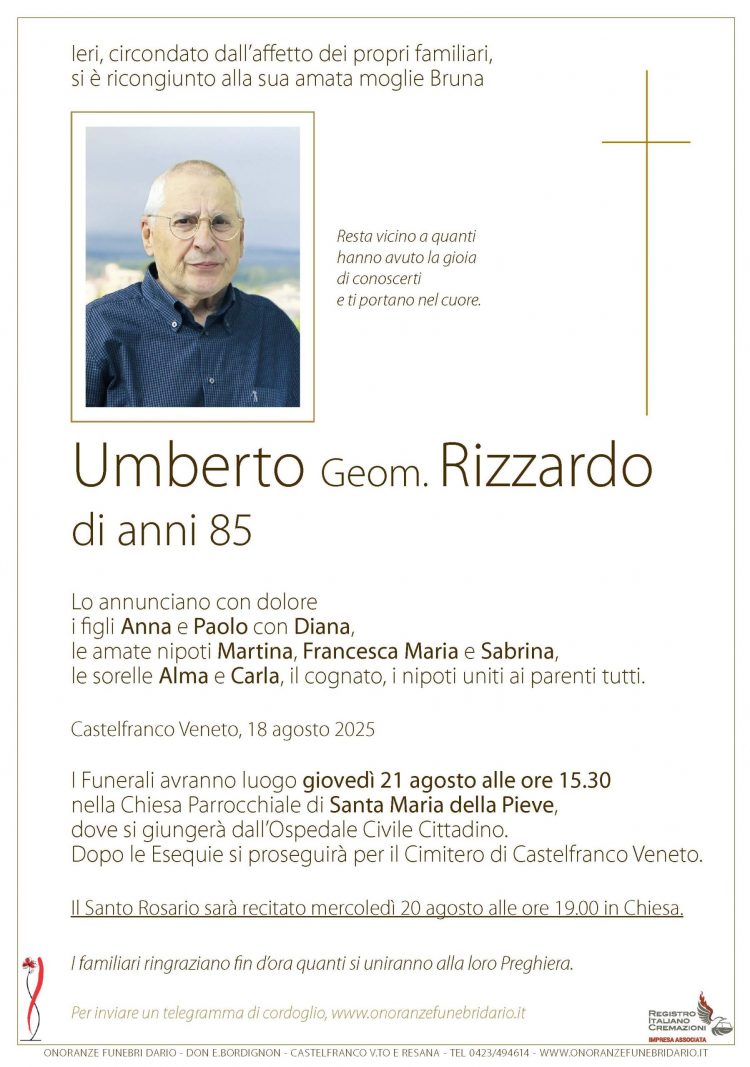 Umberto Geom. Rizzardo