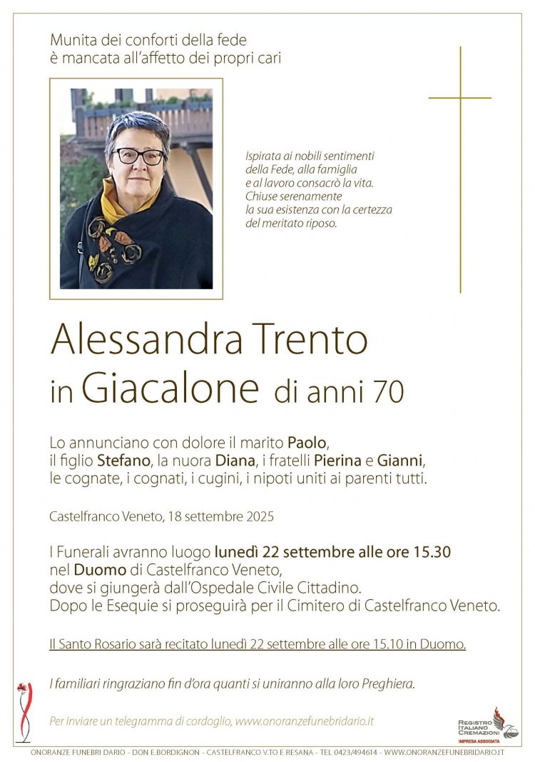 Alessandra Trento in Giacalone
