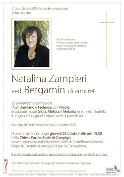 Natalina Zampieri ved. Bergamin