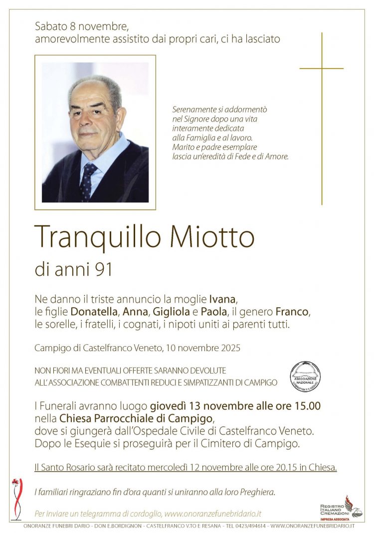 Tranquillo Miotto