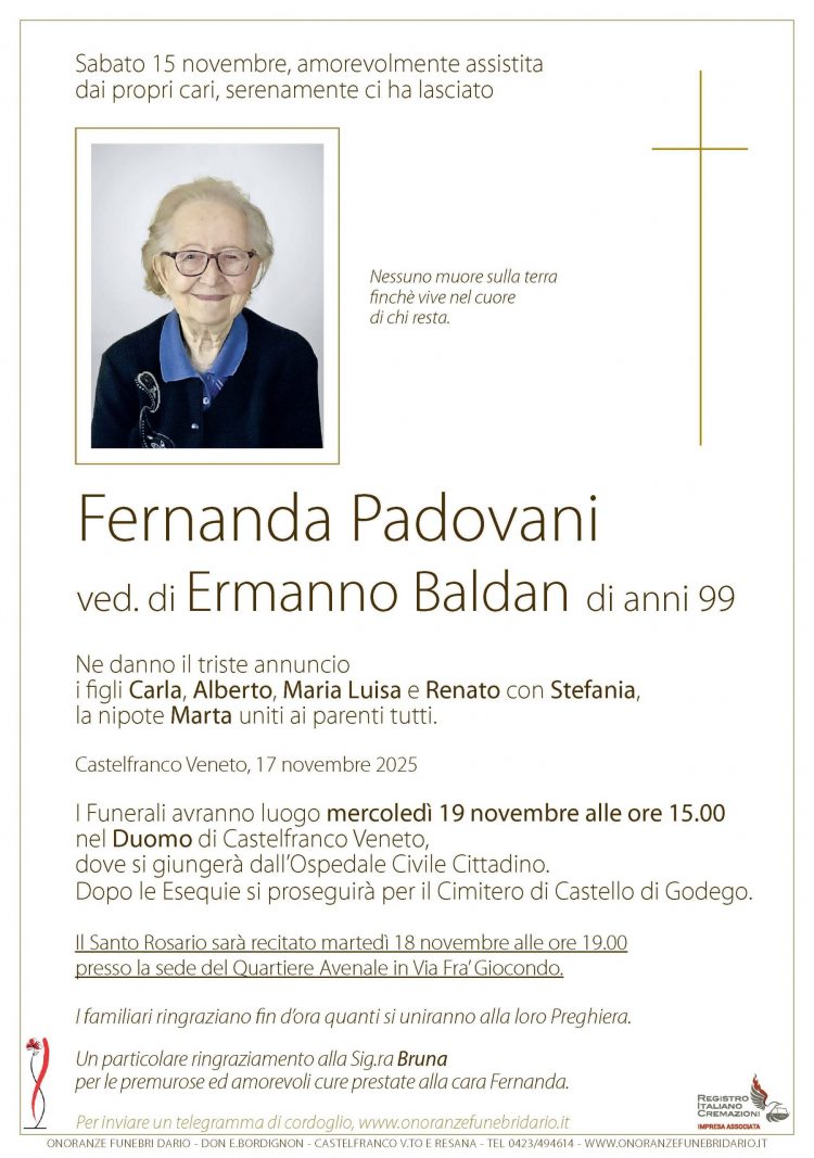 Fernanda Padovani ved. Baldan