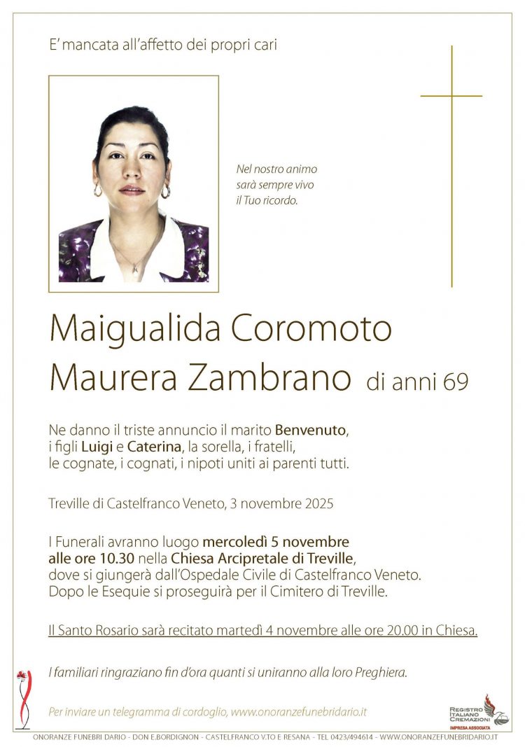 Maigualida Coromoto Maurera Zambrano