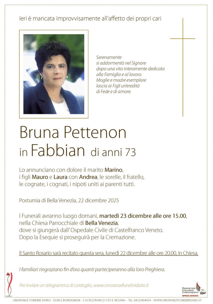 Bruna Pettenon in Fabbian