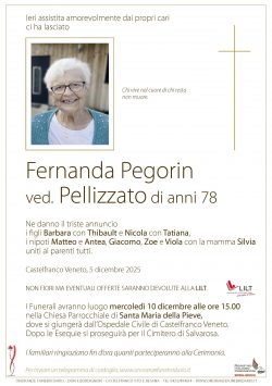 Fernanda Pegorin ved. Pellizzato