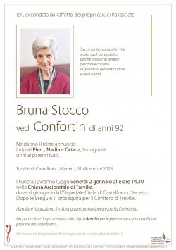Bruna Stocco ved. Confortin