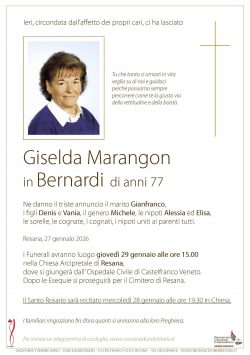 Giselda Marangon in Bernardi