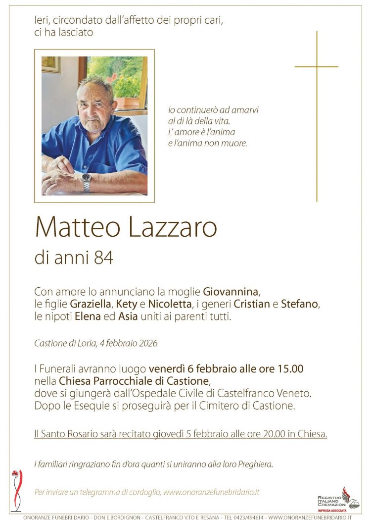 Matteo Lazzaro