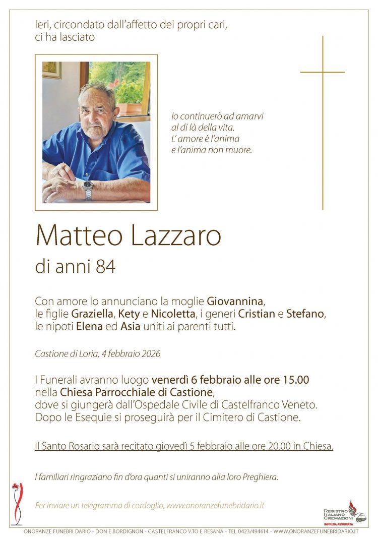 Matteo Lazzaro